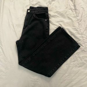 black high waisted jeans
